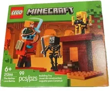 LEGO Minecraft: The Nether Lava Battle Set #21266 Kids Building Toy 99 PCS. NEW