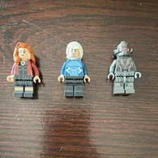 LEGO Marvel Scarlet Witch, Quicksilver, and Ultron Minifigure Lot of 3 
