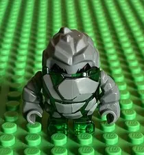 LEGO Boulderax Trans green Rock Monster Power Miners minifigure 8957