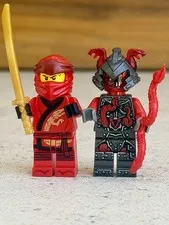 LEGO Ninjago Kai Legacy & Slacknaw Minifigures - njo0492 njo0275