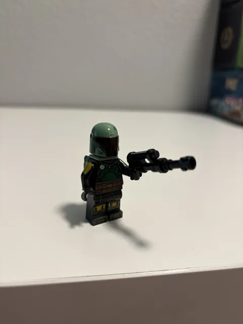 LEGO Boba Fett W/jet Pack & Weapon 75344 minifigure STAR WARS