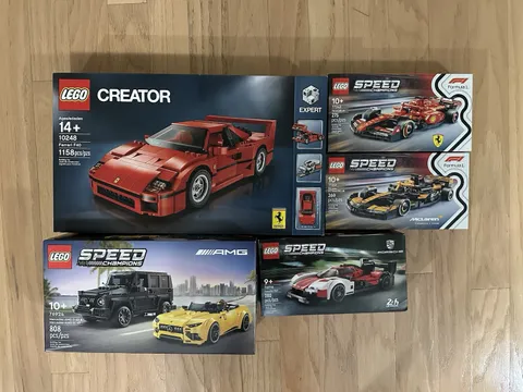 Lego Creator/ Speed Champions 5pc