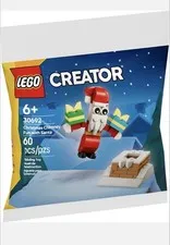 Lego Creator 30692 60 pcs Set Christmas Chimney Fun Santa Building Blocks New