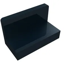 10x LEGO® Part 4865b - Panel 1 x 2 x 1 with Rounded Corners