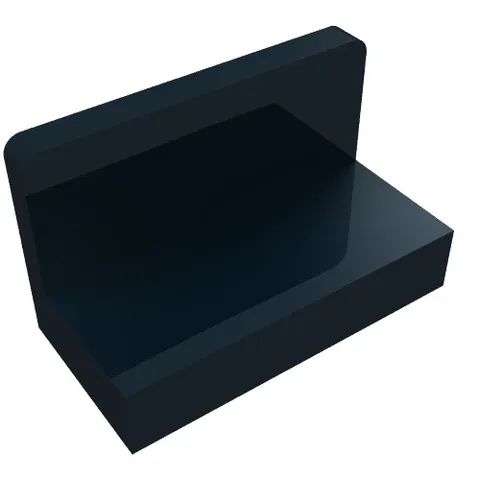 10x LEGO® Part 4865b - Panel 1 x 2 x 1 with Rounded Corners