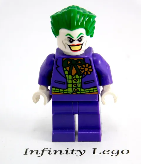 LEGO The Joker Minifigure Super Heroes Batman Batcave Gotham City (6863 6857)