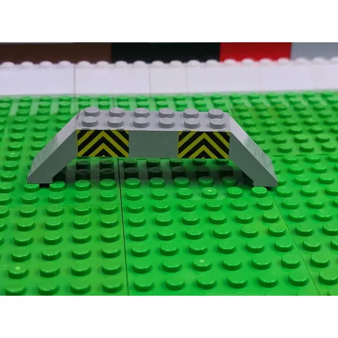 LEGO Slope 45 10x2x2 With Double Black And Yellow 1998