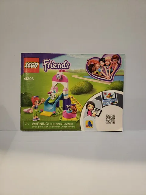 LEGO Friends Puppy Playground 41396 Instruction Guide MANUAL ONLY