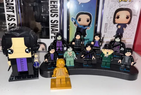 Harry Potter Severus Snape LEGO Lot Minifigure And Brickheadz