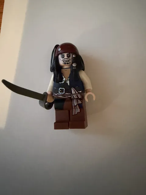LEGO Pirates of the Caribbean Jack Sparrow Minifigure