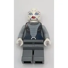 LEGO Star Wars Minifigure Asajj Ventress White Head Purple Markings