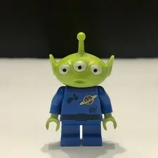 LEGO Toy Story Yellow Splotch on Face 7596 Trash Escape Alien Minifigure toy015