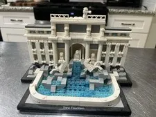 2014 LEGO Architecture 21020 Trevi Fountain Loose Built Set I Believe complete