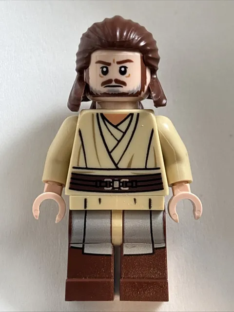Lego Star Wars Qui-Gon Jinn Minifigure #sw0810 Set #75169 Duel On Naboo
