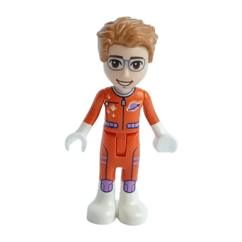 LEGO® Friends JULIAN Space Minifigure™ Minidoll  White Boots frnd0694
