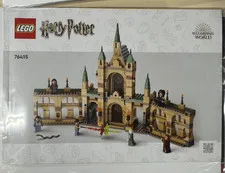 LEGO Harry Potter Battle of Hogwarts 76415 Instruction Manual ONLY Retired