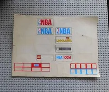 LEGO® 3432stk01 Set 3432 NBA Challenge Sticker Decal Incomplete 3