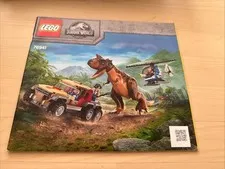 LEGO Jurassic World 76941 Instruction Manual Only NO LEGOS Or MINIFIGURES