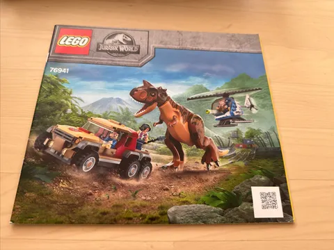 LEGO Jurassic World 76941 Instruction Manual Only NO LEGOS Or MINIFIGURES