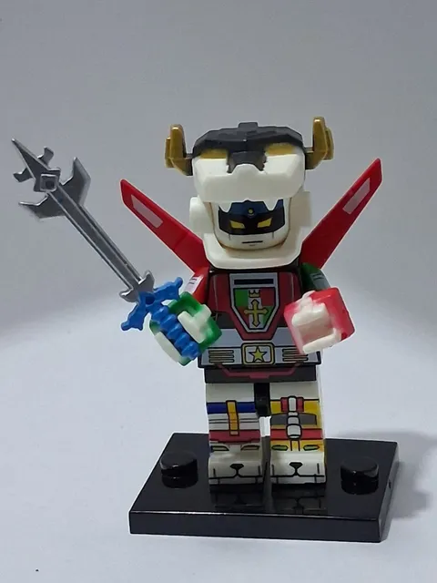 Mazinger Voltron Defende Son's Of Goku Lion Mech Custom Lego Minifigure 