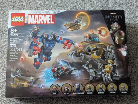 LEGO Marvel Avengers Endgame Thor vs Chitauri 76322 373 pcs Sealed New in Box