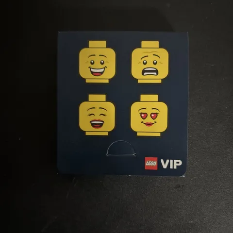 LEGO 5007623 Minifigure Heads Coasters 4-pack Brand New Sealed