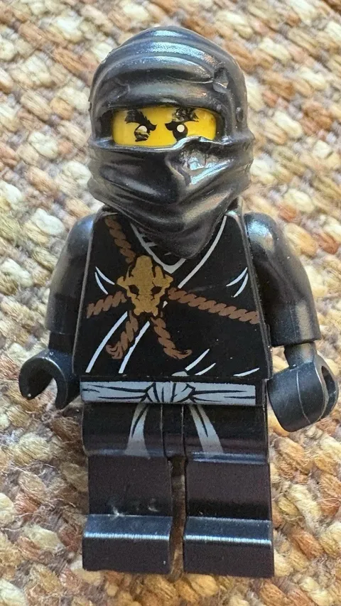 LEGO Ninjago Cole The Golden Weapons Minifigure (Njo0006) Rare! Retired!