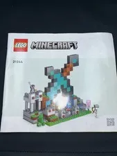 LEGO Minecraft 21244 Instructions Only No Bricks