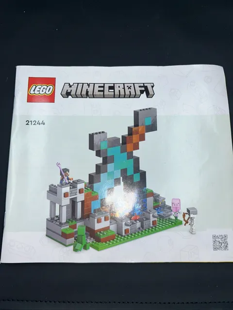 LEGO Minecraft 21244 Instructions Only No Bricks