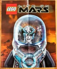Lego Studios Dinocop Movie Poster 2000 Alien Life on Mars