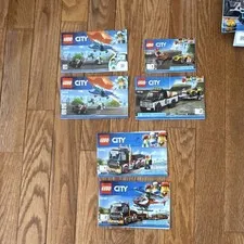 LEGO CITY 60098 60148 60183 Illustrated Instruction Manual Booklets English