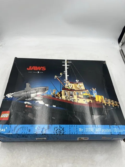 Lego Ideas #058 Jaws 21350 1497 PCS New In Box Opened