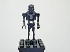 LEGO Star Wars Minifigure - K-2SO Droid Dark Silver Chest Panel - Andor SW1412