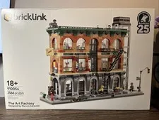LEGO Bricklink 910054 The Art Factory Retired Factory Sealed Damaged Box