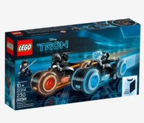 LEGO Ideas 21314 TRON Legacy Light Cycles Sci-Fi Building Block Toy Set New