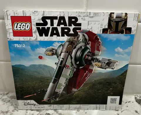 Lego Star Wars Set# 75312 Boba Fett’s Starship 2021 Instructions Manual Only