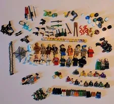 LEGO Minifigure Parts Lot Star Wars Indiana Jones Friends Weapons Accessories 