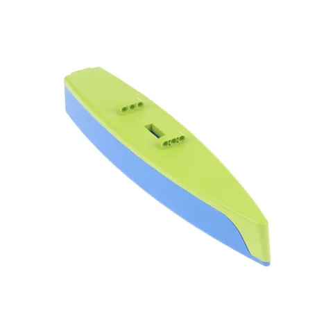 1x LEGO Technic 36x7x5 Catamaran Hull Lime Green Blue 65418 65417c01