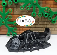 (S17 / 8 / 29) LEGO Bionicle 53549 Foot Foot Toa Inika Elliptical Black