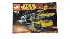 Lego Star Wars 7256 Jedi Starfighter & Droid Manual Instructions Book