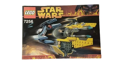 Lego Star Wars 7256 Jedi Starfighter & Droid Manual Instructions Book