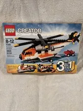 LEGO Creator 3 in 1 7345 Transport Helicopter New In Box!