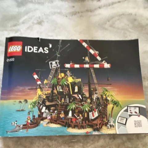 LEGO Ideas 21322 Pirates of Barracuda Bay Instruction Manual Booklet Illustrated