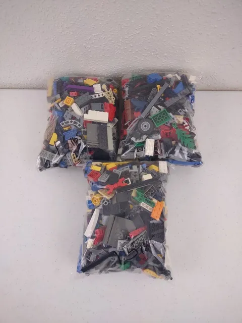 LEGO 3.15 lbs Random Parts, Pieces, Building Blocks, Plates, etc. Bulk Lot. 