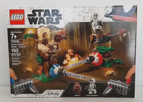 LEGO Star Wars Episode VI 75238 Action Battle Endor Assault! NEW! SHELF WARE!