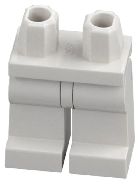 Lego New 71051 CAT Minifigure LEGS White Hips Plain Part 28-2