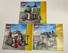 Lego Creator 31036 Original Instruction Manuals / Booklets Toy & Grocery Shop