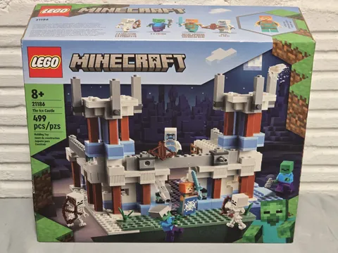 Lego Minecraft #21186 The Ice Castle Retired Brand New Factory Sealed