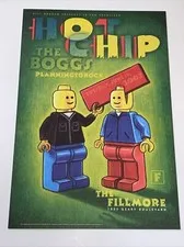HOT CHIP The Boggs Planningtorock LEGOS Original Concert Poster Fillmore 2007