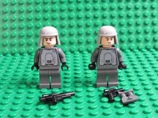 Lot 2 Lego Star Wars minifigures Imperial AT-ST driver General Veers JJ48